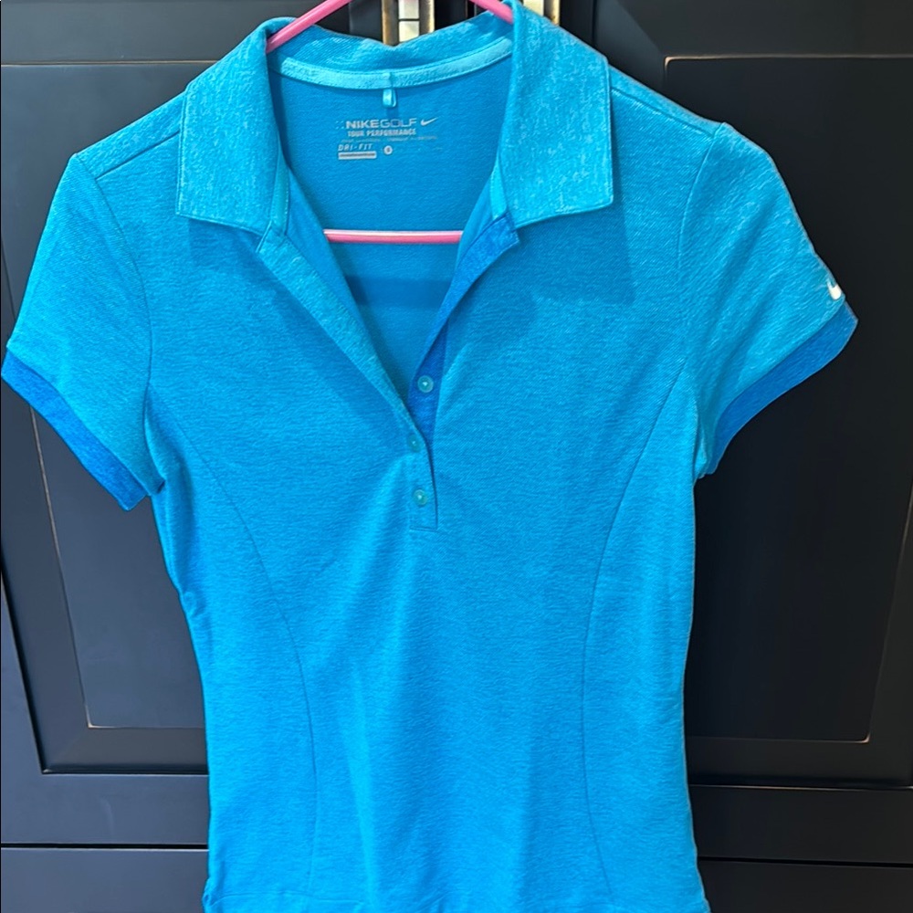 Nike Women's Blue Polo Shirt